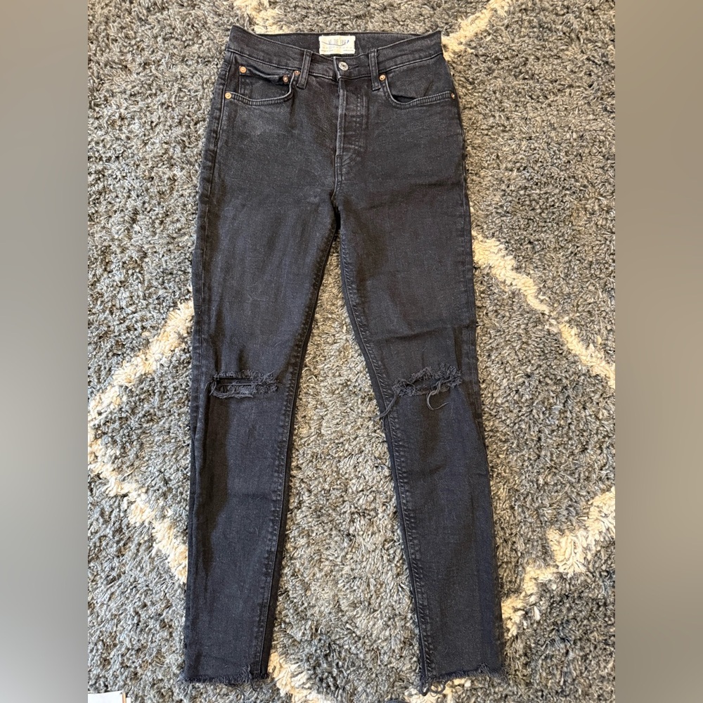 Free people skinny jeans size 26 EUC